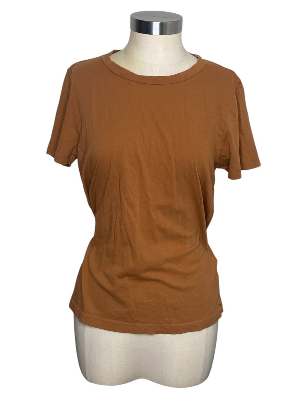 Mate The Label Mustard Yellow Tee M